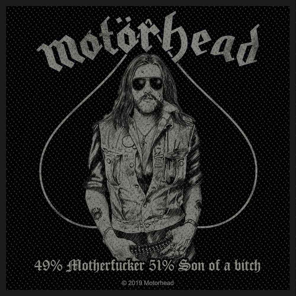 Motorhead Patch: 49% Motherfucker