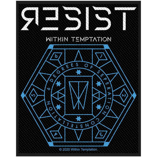 Within Temptation Patch: Resist Hexagon
