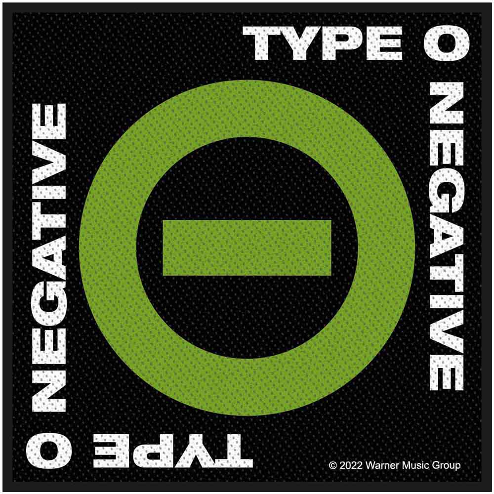 Type O Negative Patch: Negative Symbol