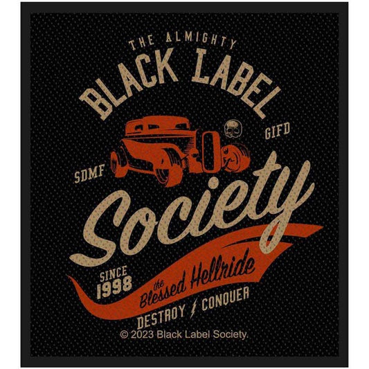 Black Label Society Patch: The Blessed Hellride
