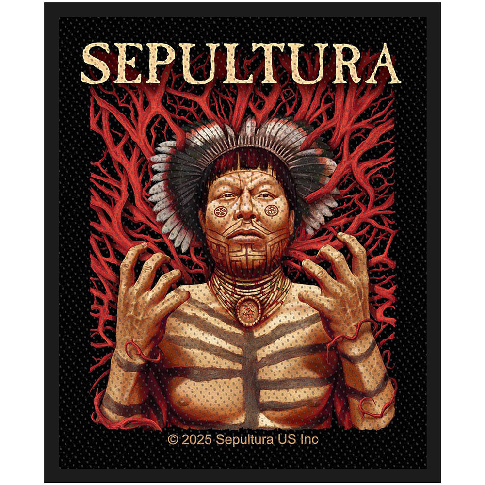 Sepultura Woven Patch: Roots