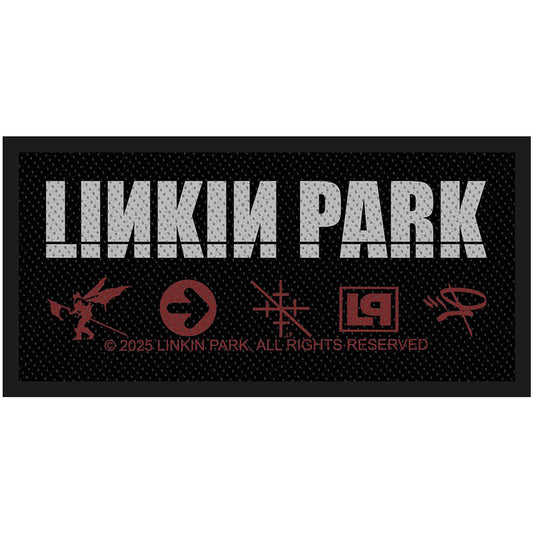 Linkin Park Standard Woven Patch: Hybrid Theory Logo