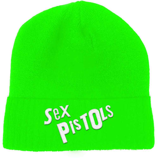 The Sex Pistols Beanie Hat: Logo