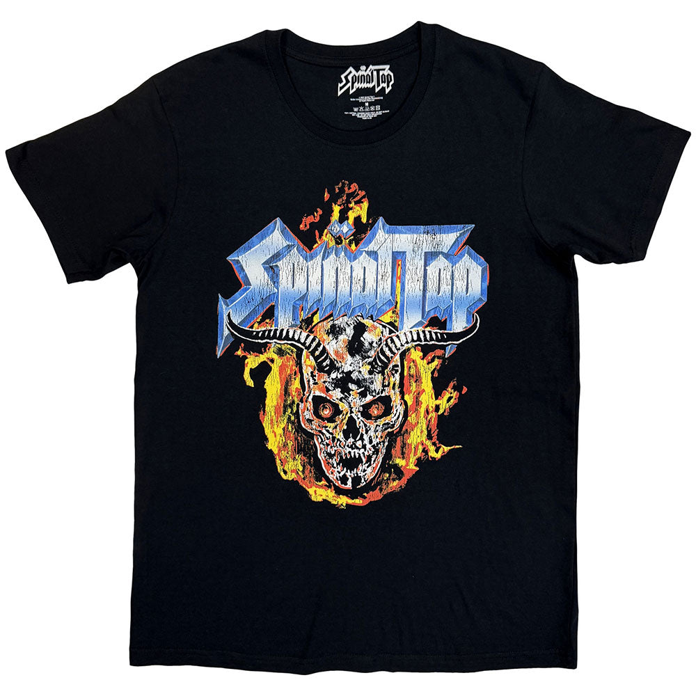 Spinal Tap T-Shirt: Flame Skull
