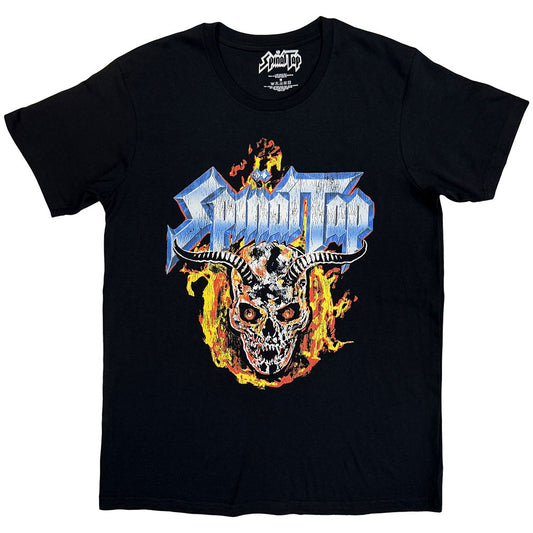 Spinal Tap T-Shirt: Flame Skull