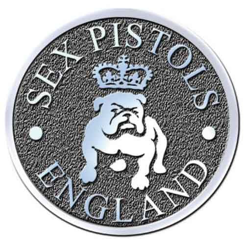 The Sex Pistols Badge: Bull Dog
