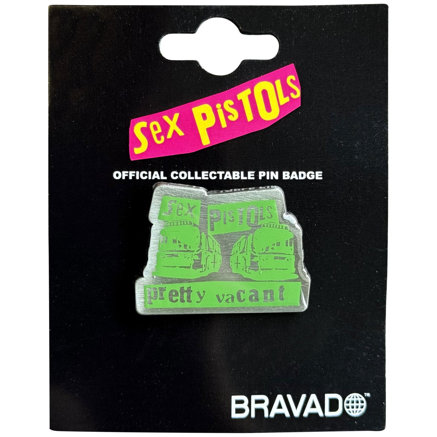 The Sex Pistols Badge: Pretty Vacant Coaches