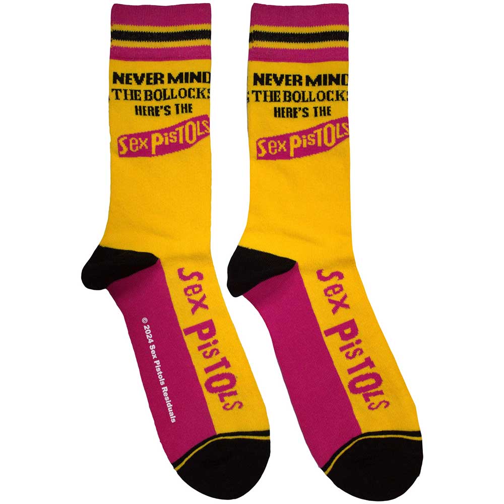 The Sex Pistols Socks: Never Mind The Bollocks Stripes
