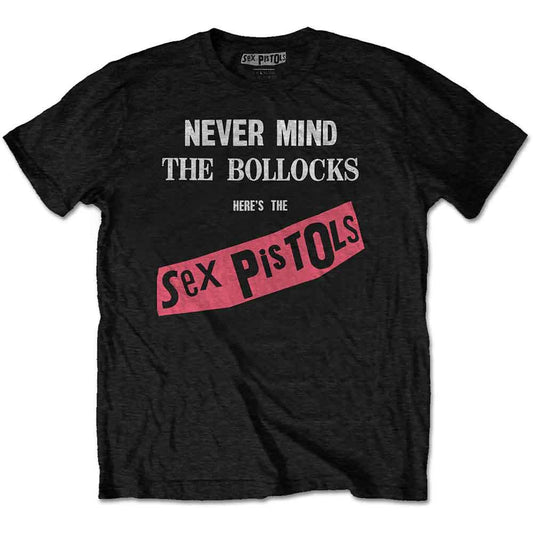 The Sex Pistols T-Shirt: Never Mind The Bollocks Original Album