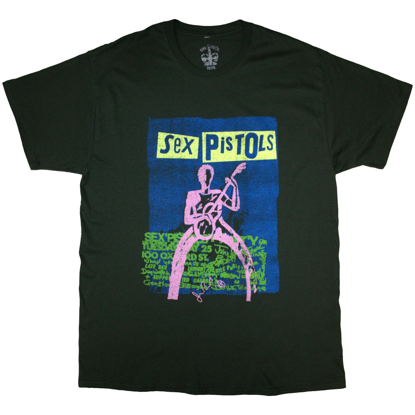 The Sex Pistols T-Shirt: Guitar Cartoon