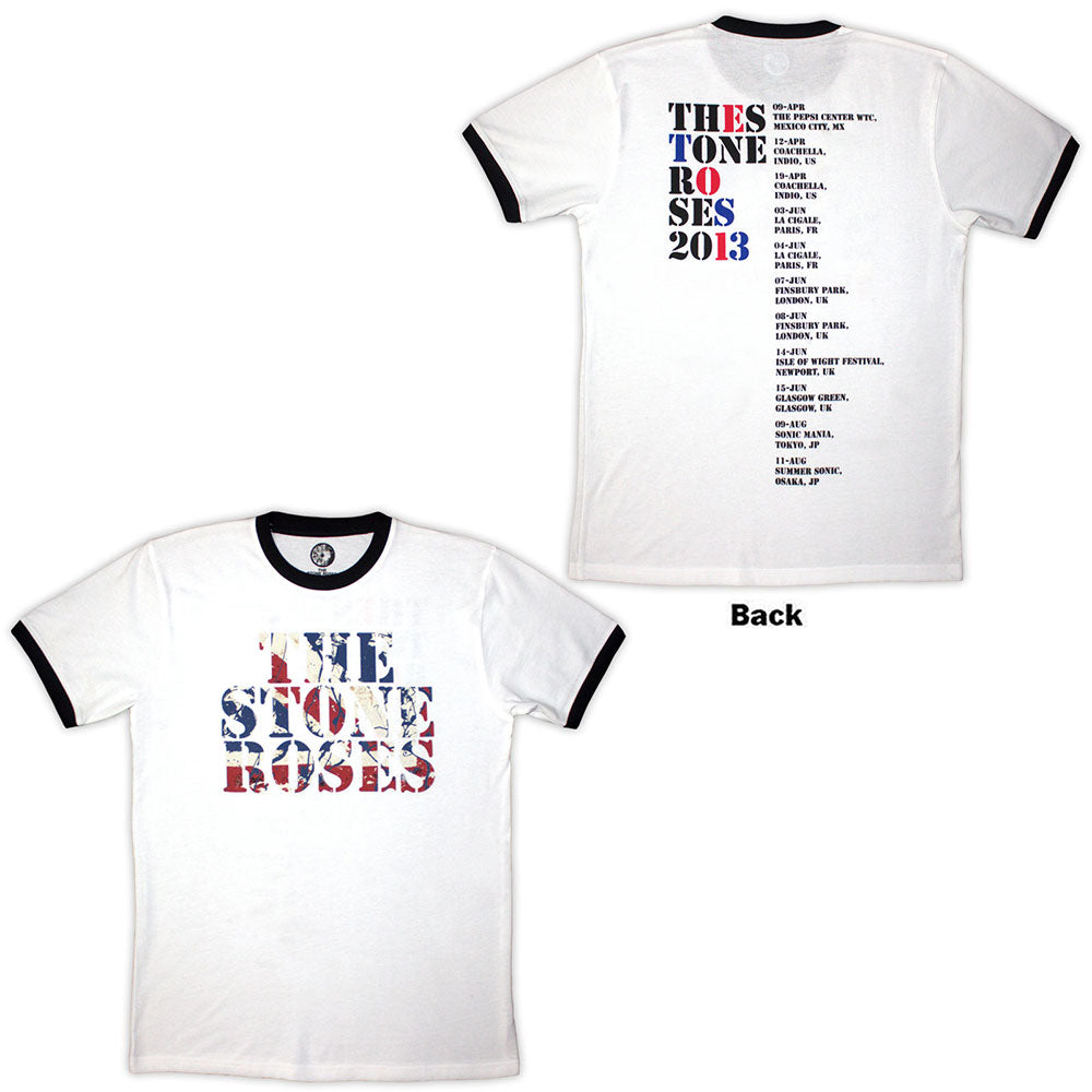 The Stone Roses T-Shirt: 2013 Tour Ringer