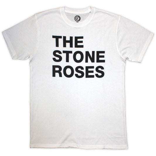 The Stone Roses T-Shirt: Left Justified Text