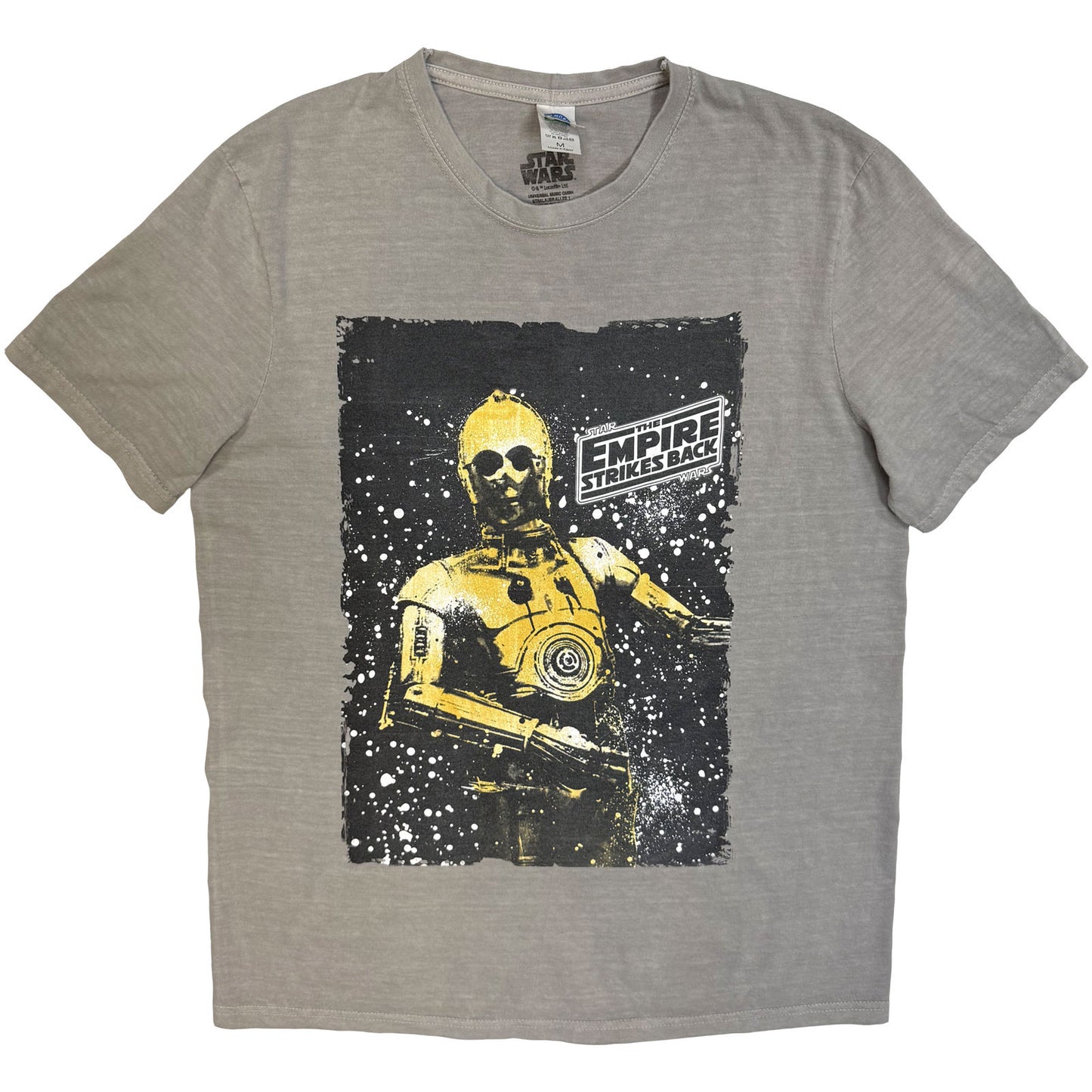 Star Wars Stone Wash T-Shirt: TESB C3PO