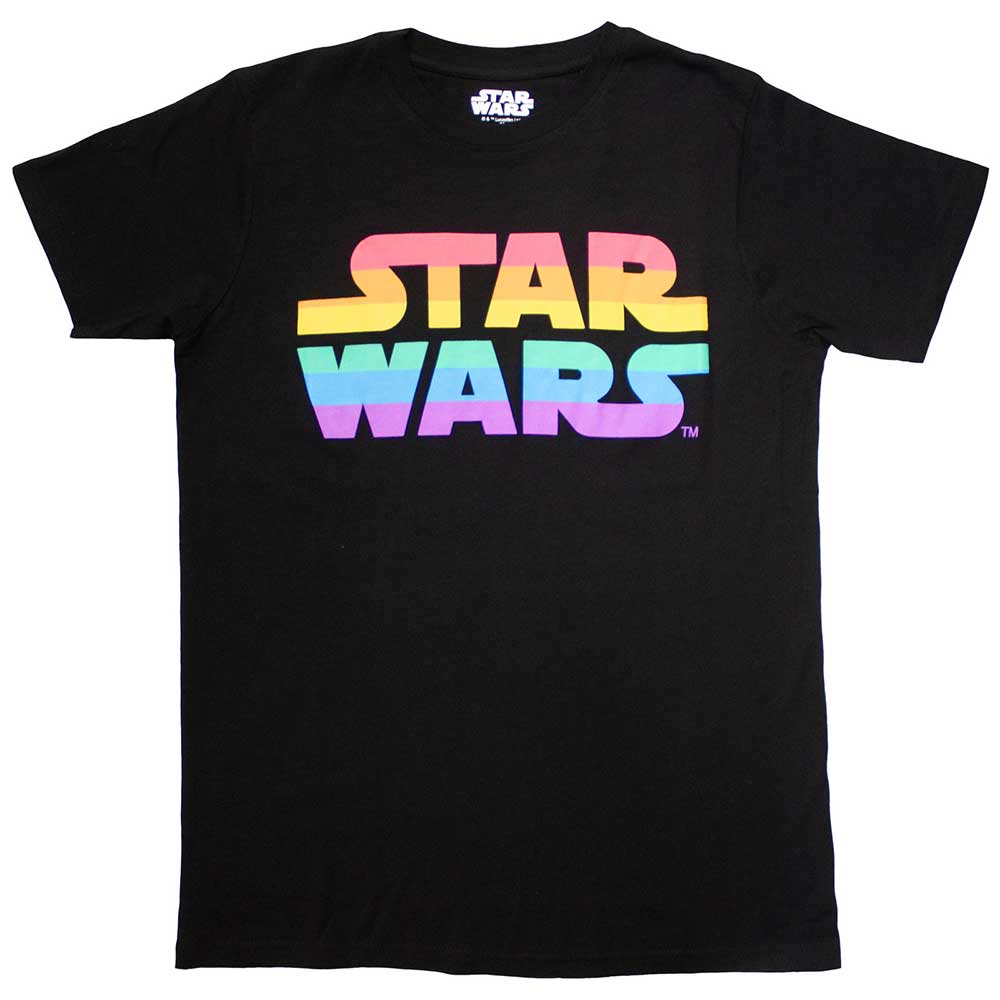 Star Wars T-Shirt: Rainbow Logo