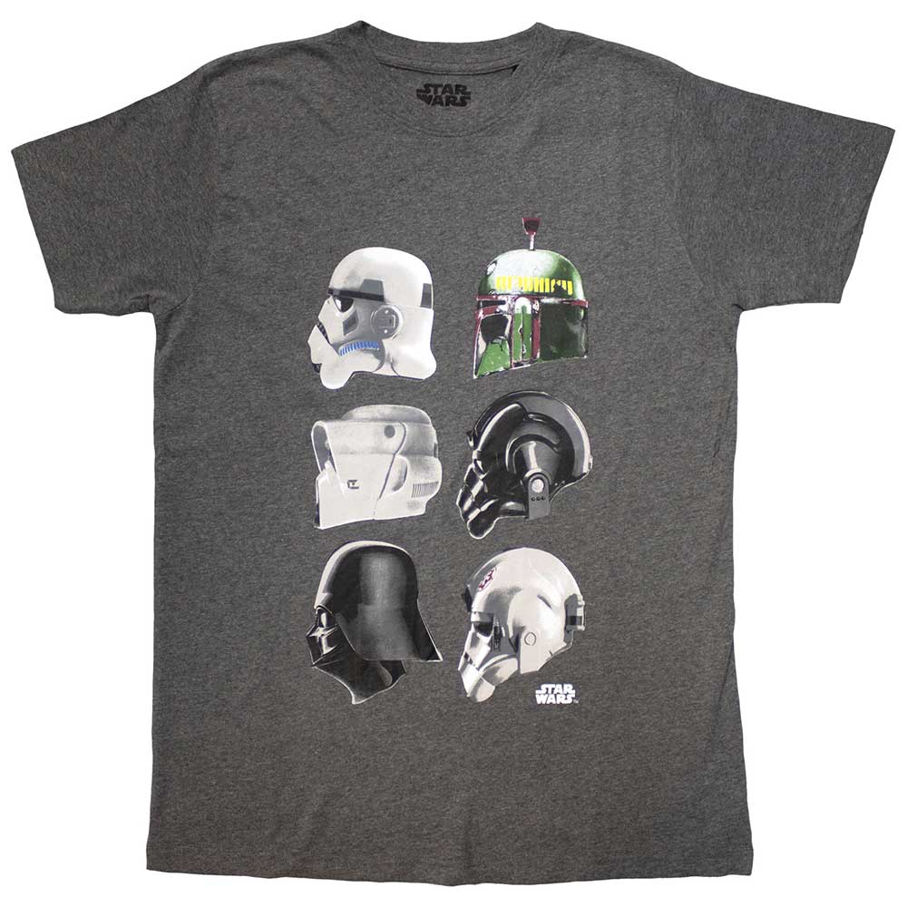 Star Wars T-Shirt: Helmet Profiles