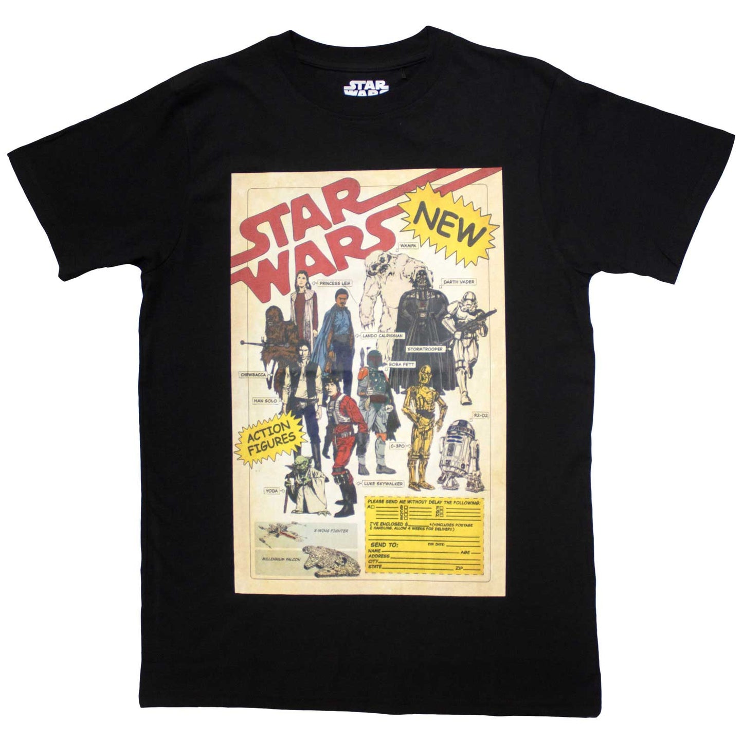 Star Wars T-Shirt: Action Figures