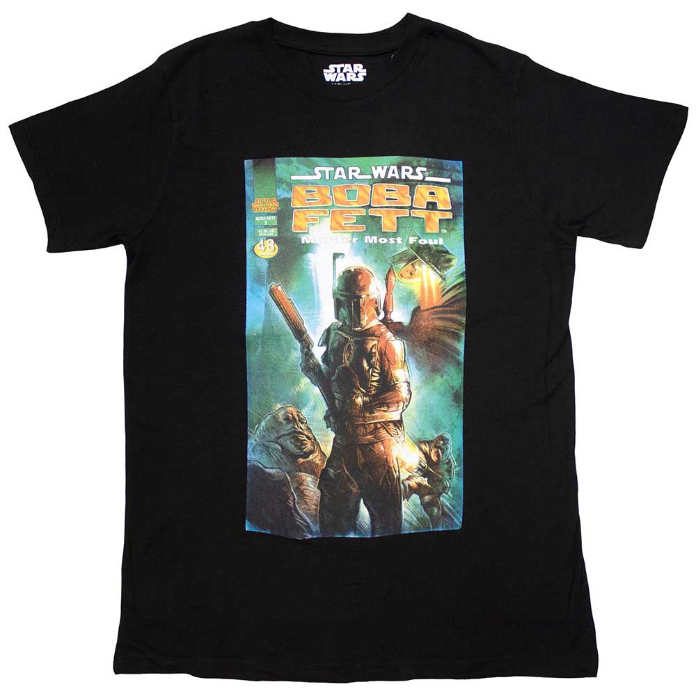 Star Wars T-Shirt: Boba Fett Comic Cover