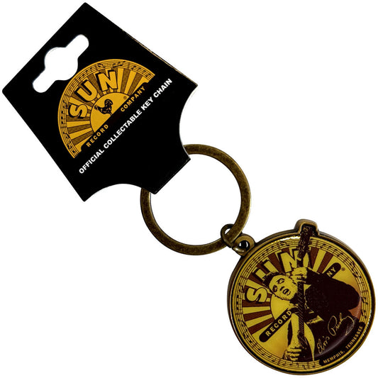 Sun Records Keychain: Elvis Label