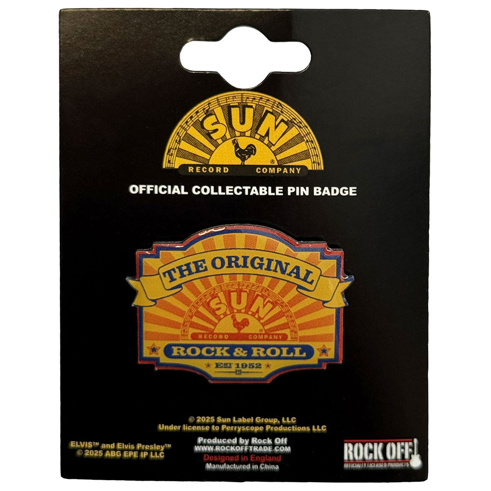 Sun Records Badge: Elvis The Original