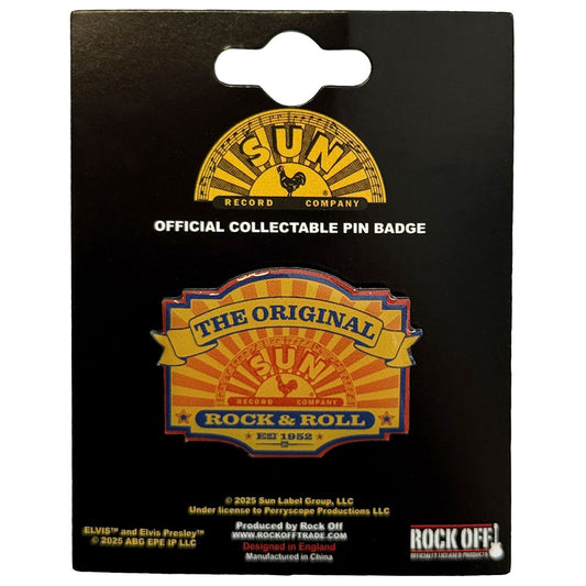 Sun Records Badge: Elvis The Original