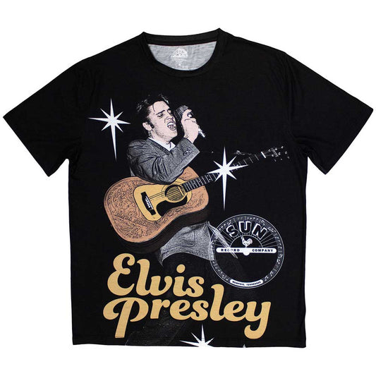 Sun Records T-Shirt: Elvis Mic