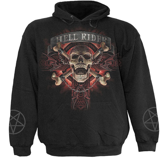 Spiral Pullover Hoodie: Hell Rider