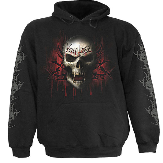 Spiral Pullover Hoodie: Game Over