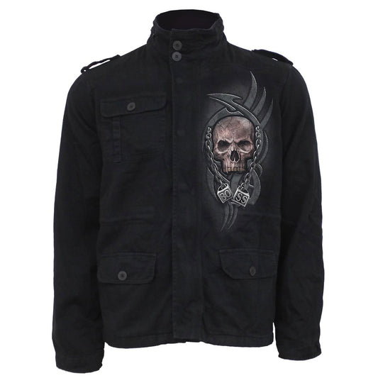 Spiral Military Jacket: Boss Reaper