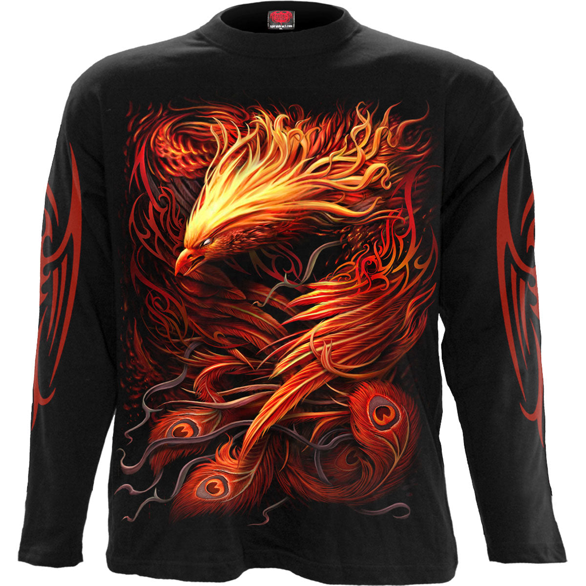 Spiral Long Sleeve T-Shirt: Phoenix Arisen