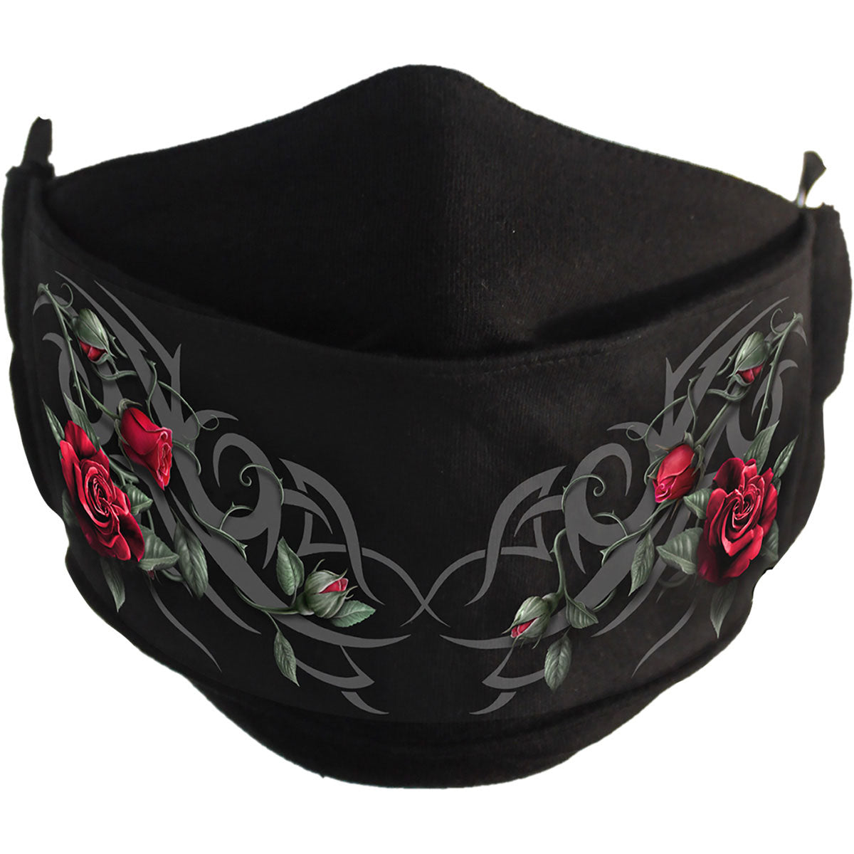 Spiral Fashion Mask: Tribal Rose