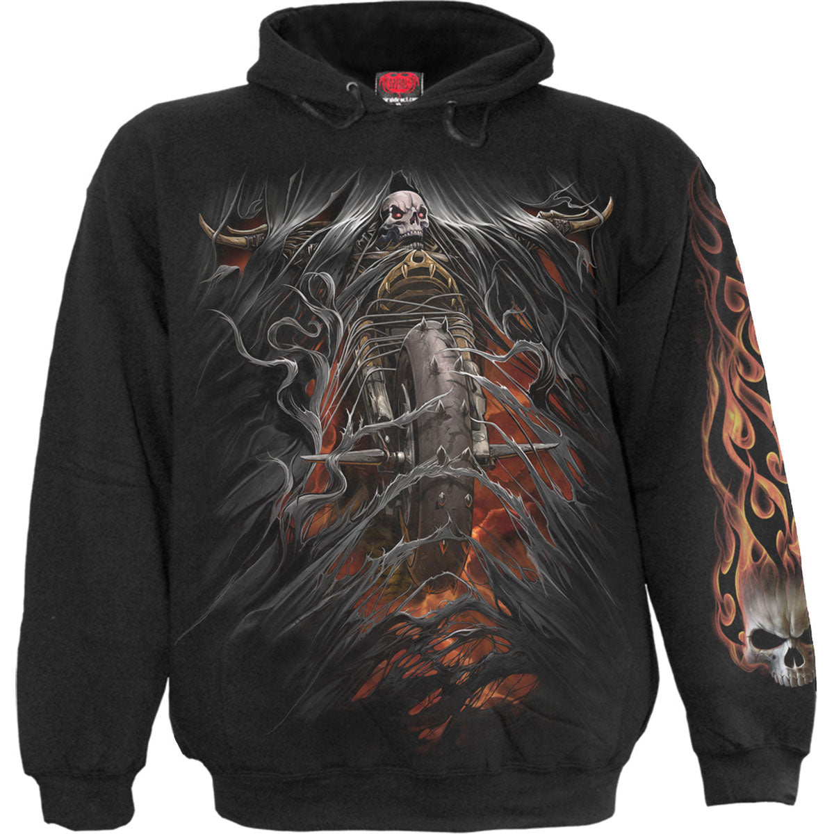 Spiral Pullover Hoodie: Bike Life
