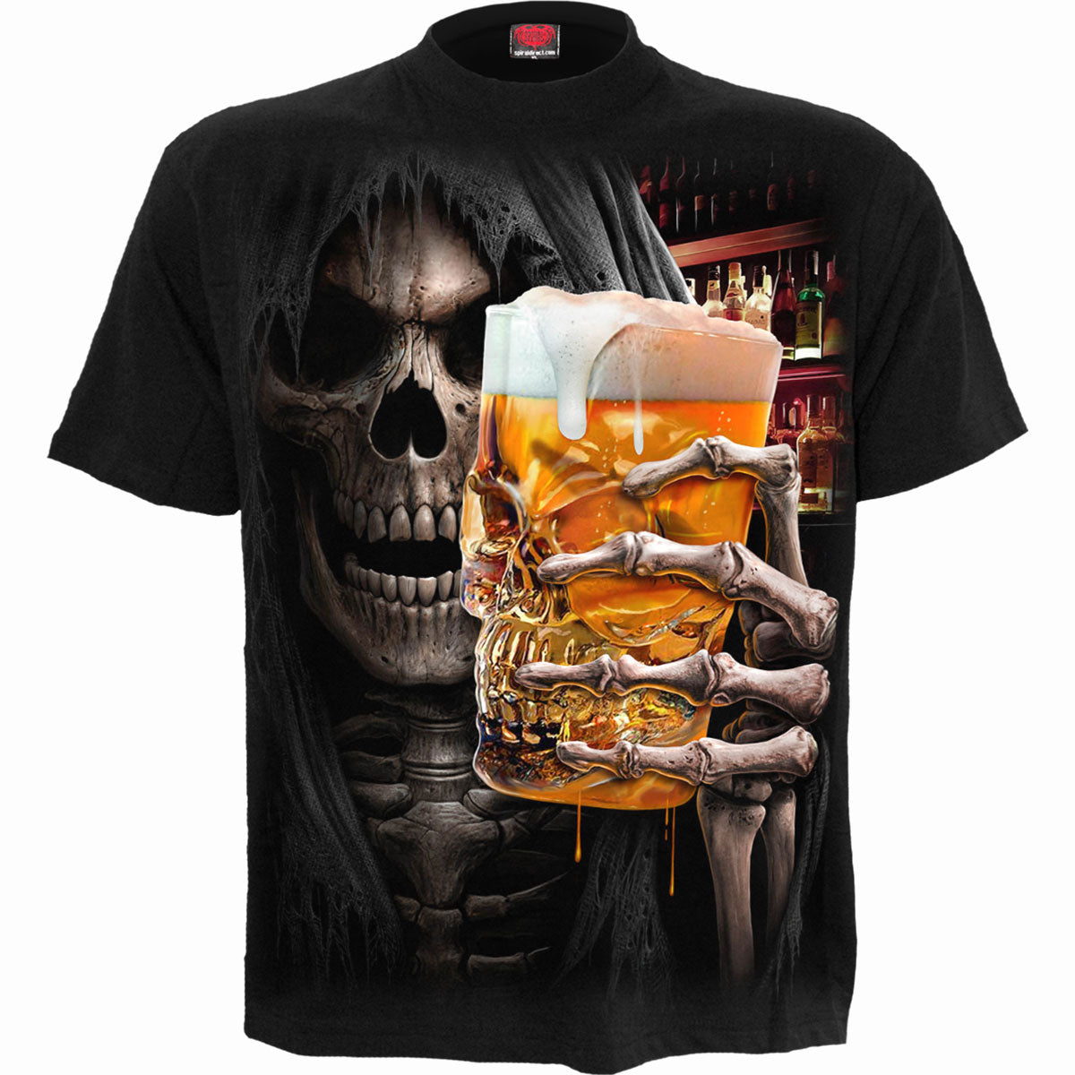 Spiral T-Shirt: Live Loud
