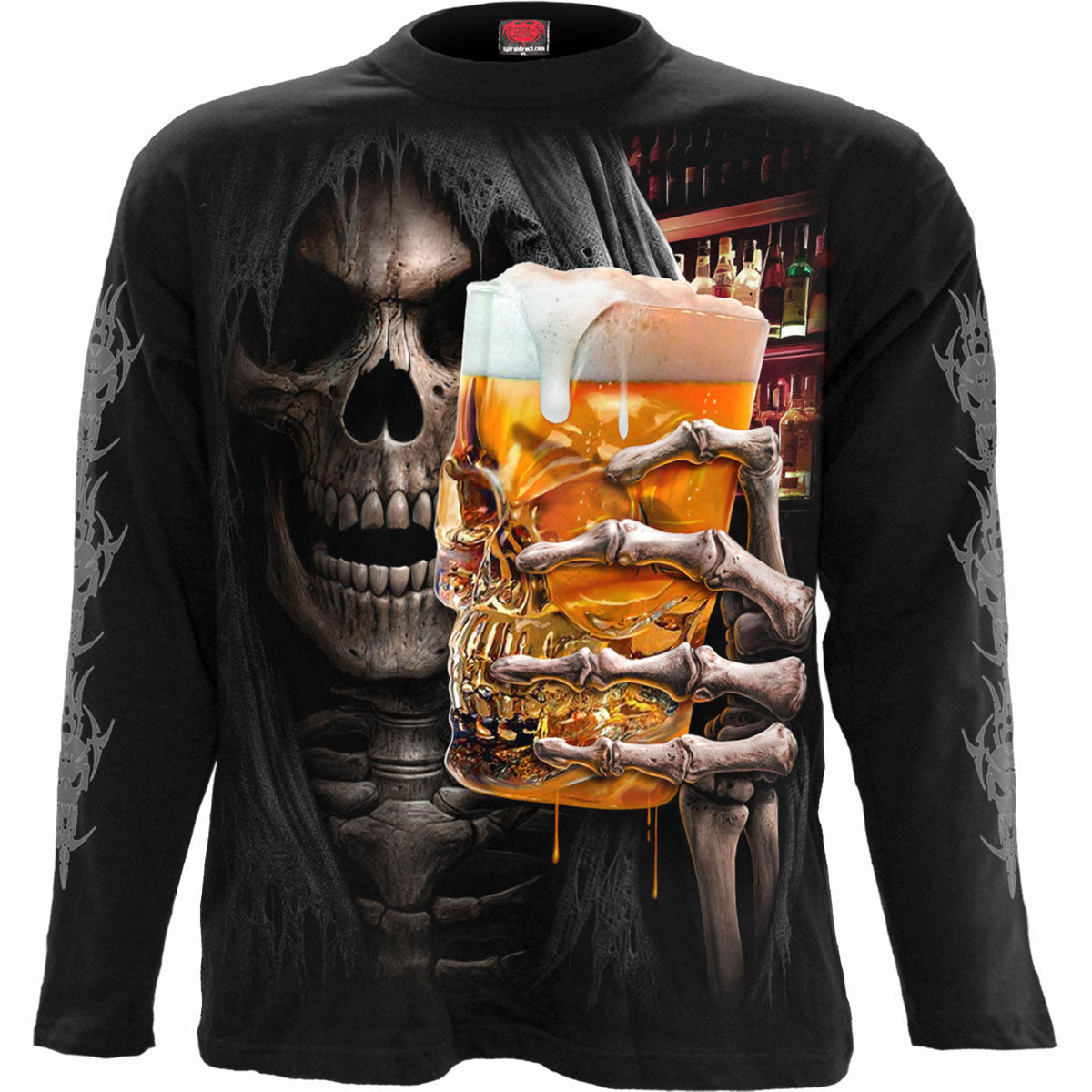 Spiral Long Sleeve T-Shirt: Live Loud