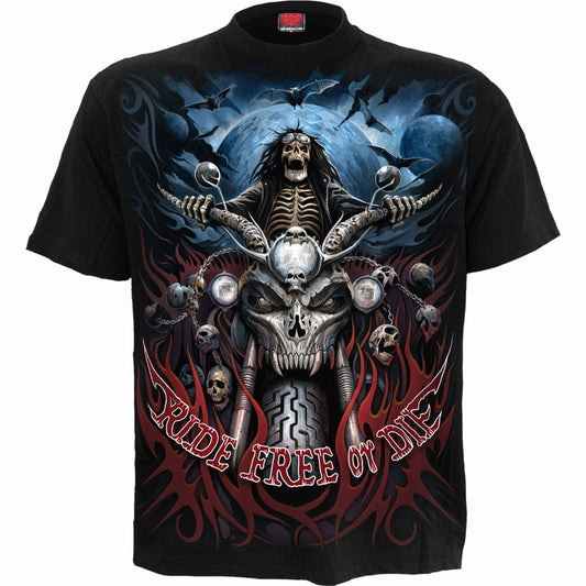 Spiral T-Shirt: Ride Free