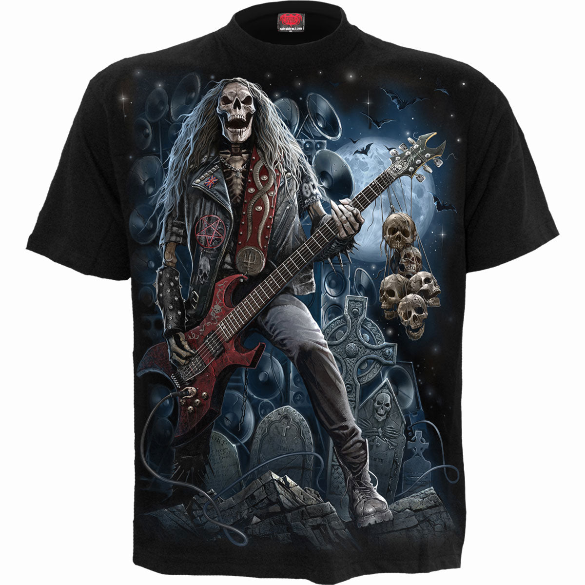 Spiral T-Shirt: Grim Rocker
