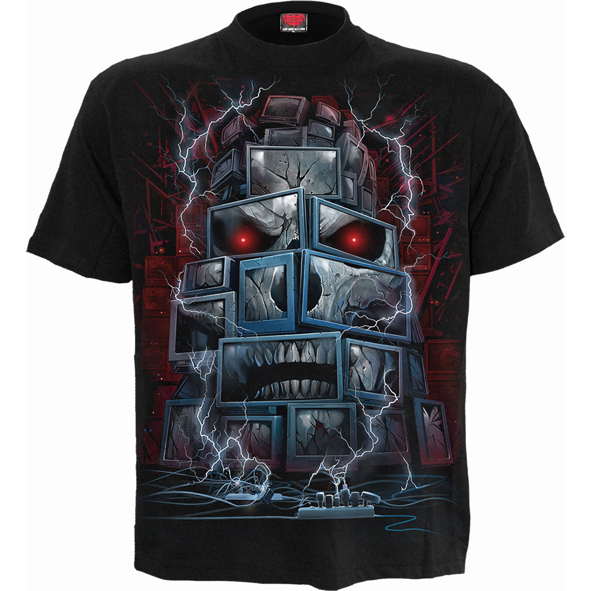 Spiral T-Shirt: Death by TV