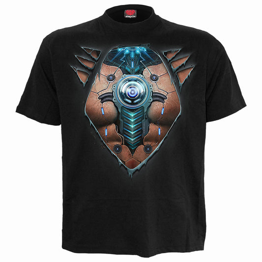 Spiral T-Shirt: Cyber Skin