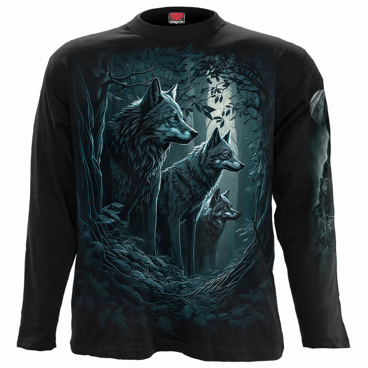 Spiral Long Sleeve T-Shirt: Forest Guardians