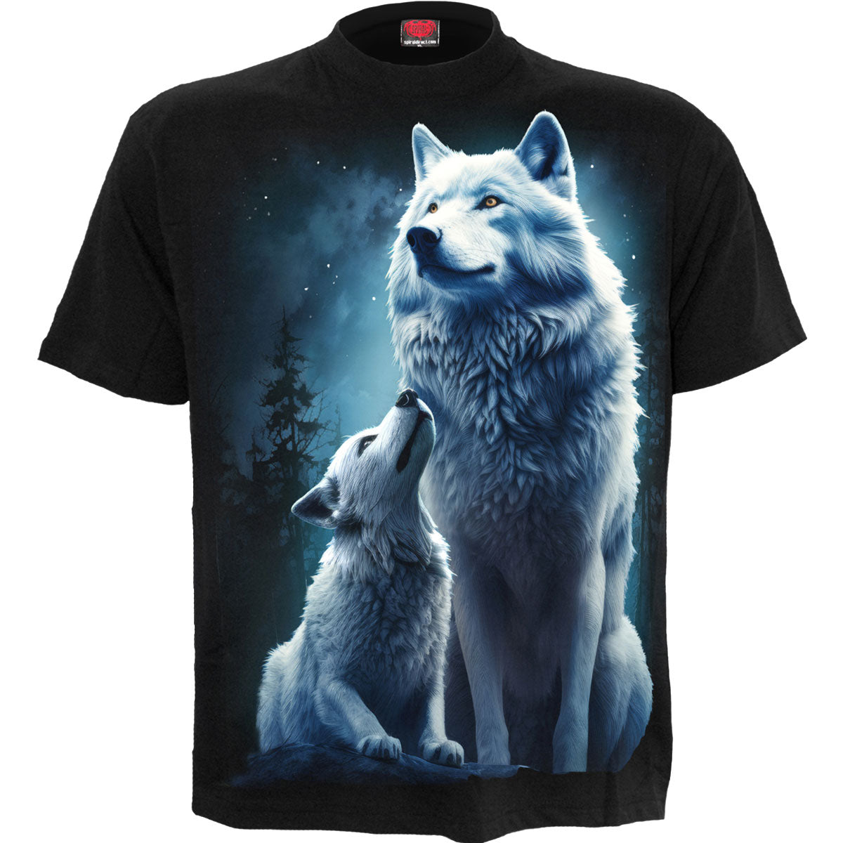Spiral T-Shirt: Wolf Guardian