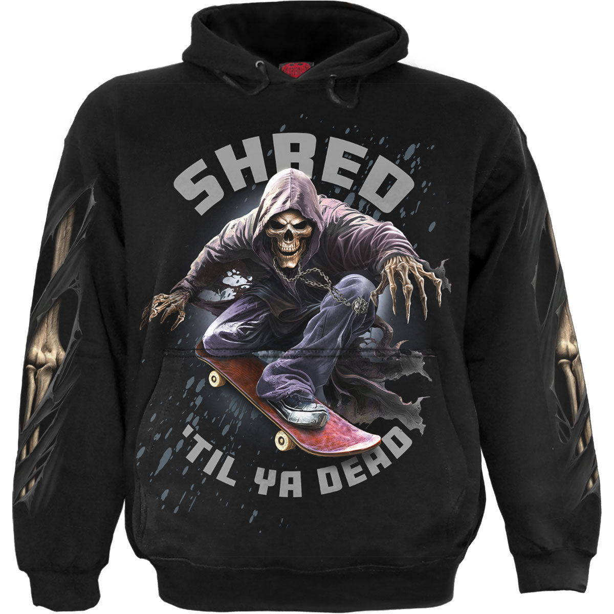 Spiral Pullover Hoodie: Soul Boarder