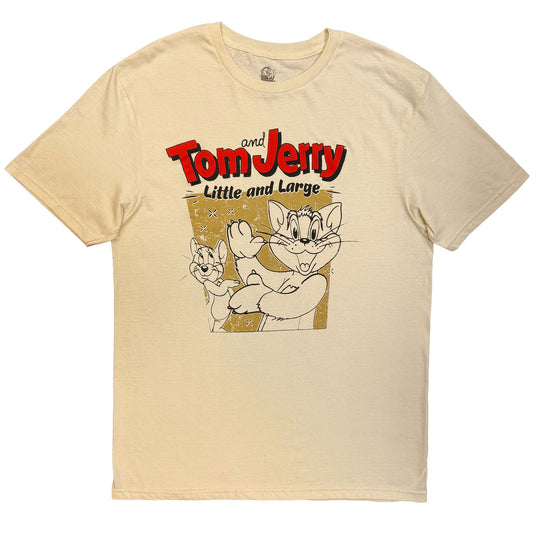 Tom & Jerry T-Shirt: Little & Large