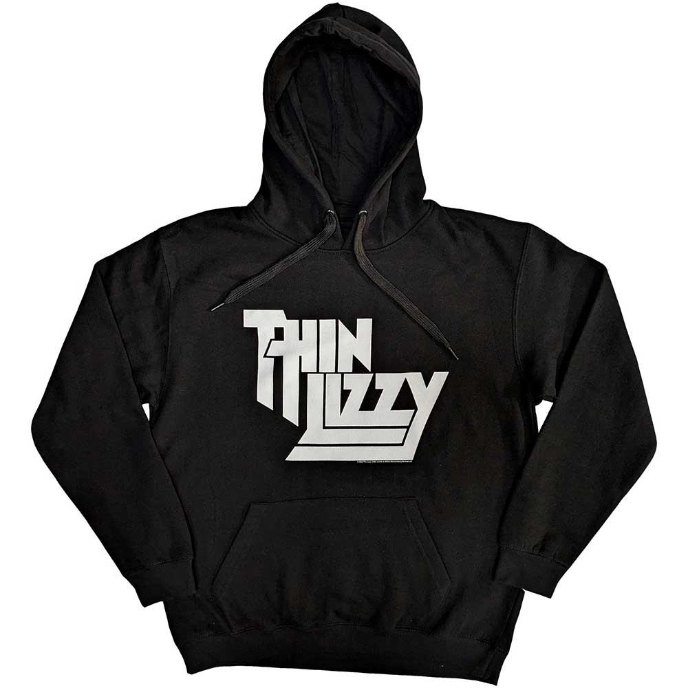 Thin Lizzy Pullover Hoodie: Stacked Logo