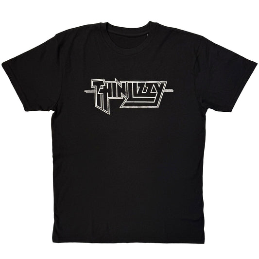 Thin Lizzy T-Shirt: Logo Mono