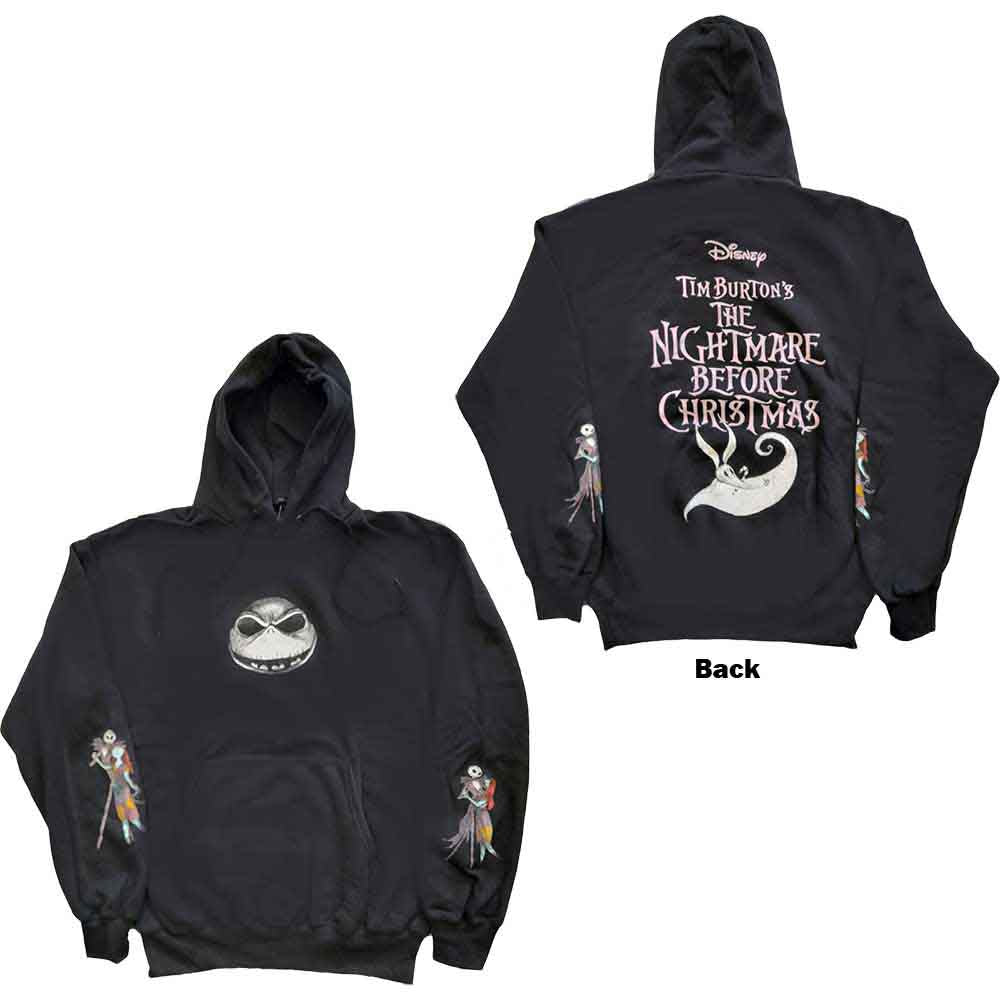 The Nightmare Before Christmas Pullover Hoodie: Jack & Sally Dancing