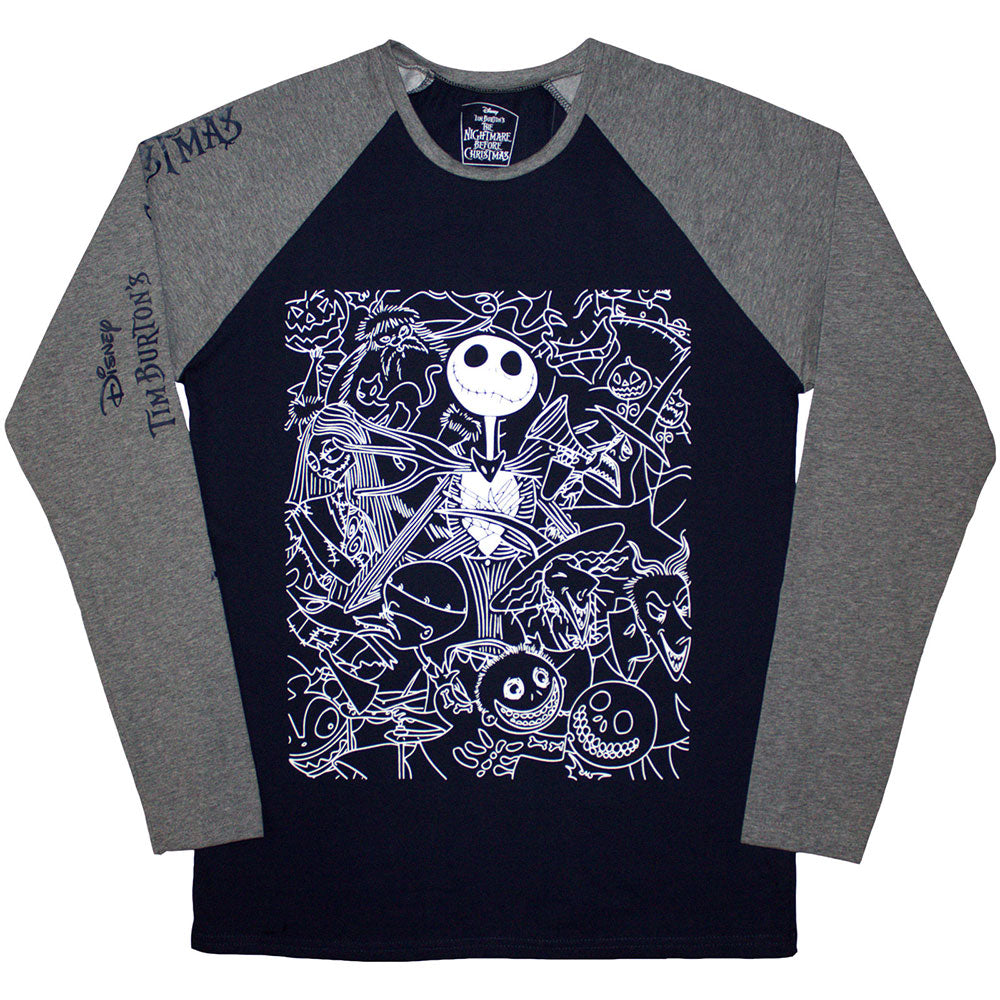 The Nightmare Before Christmas T-Shirt: Jack Crowd
