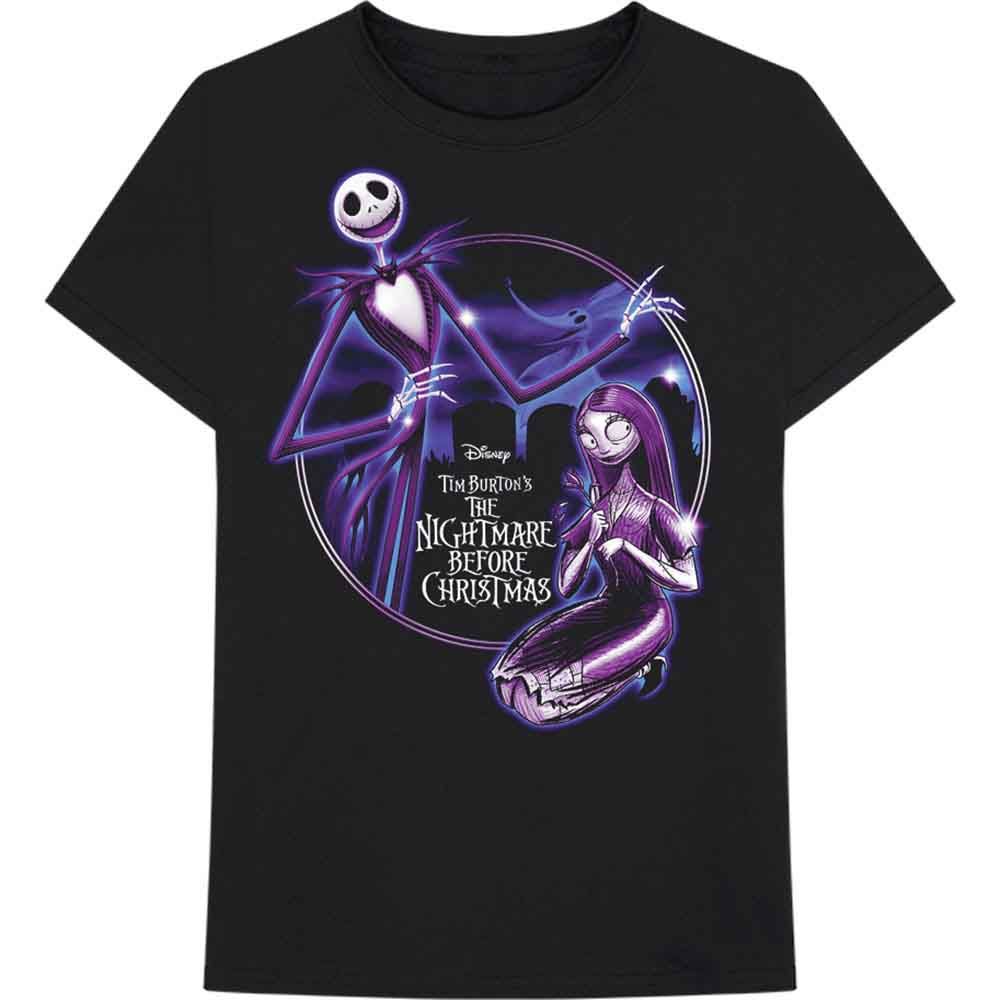 The Nightmare Before Christmas T-Shirt: Purple Graveyard