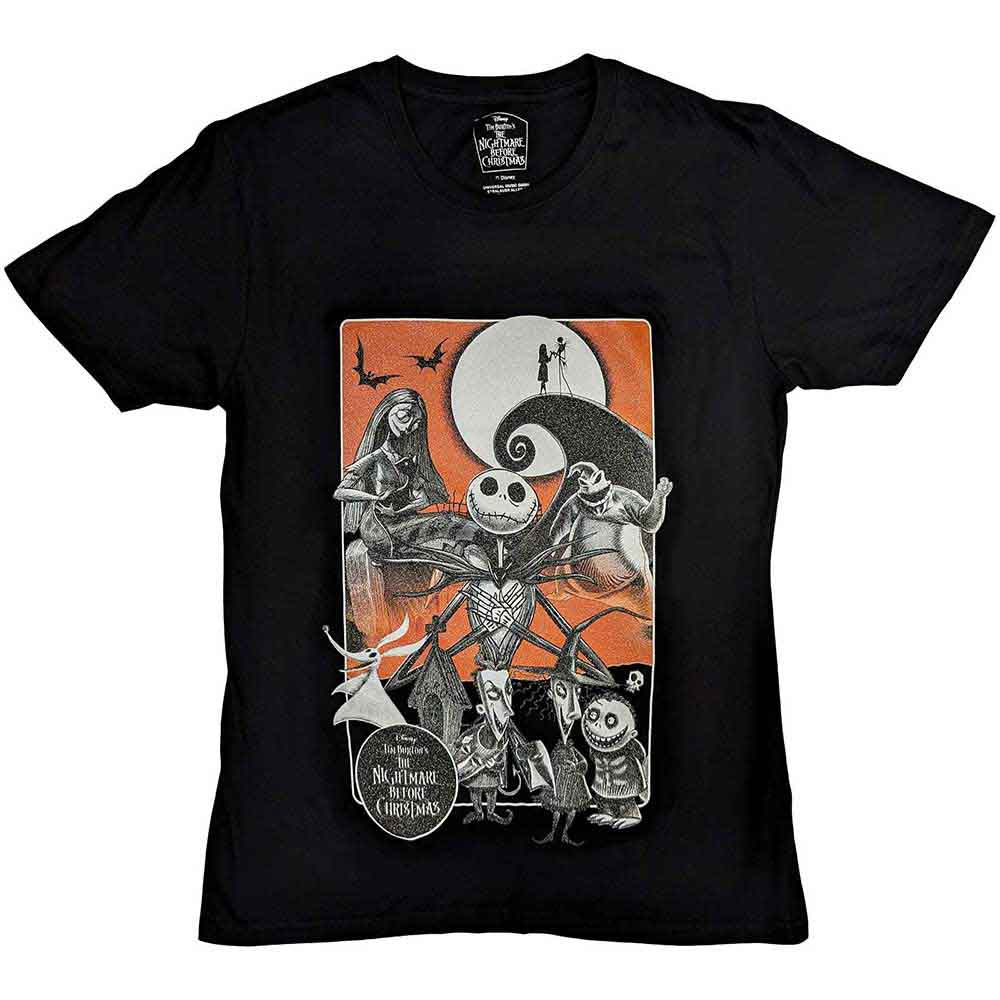 The Nightmare Before Christmas T-Shirt: Orange Moon