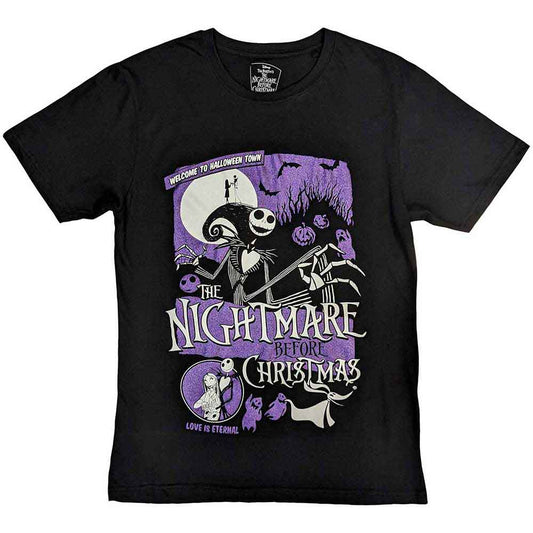 The Nightmare Before Christmas T-Shirt: Welcome To Halloween Town