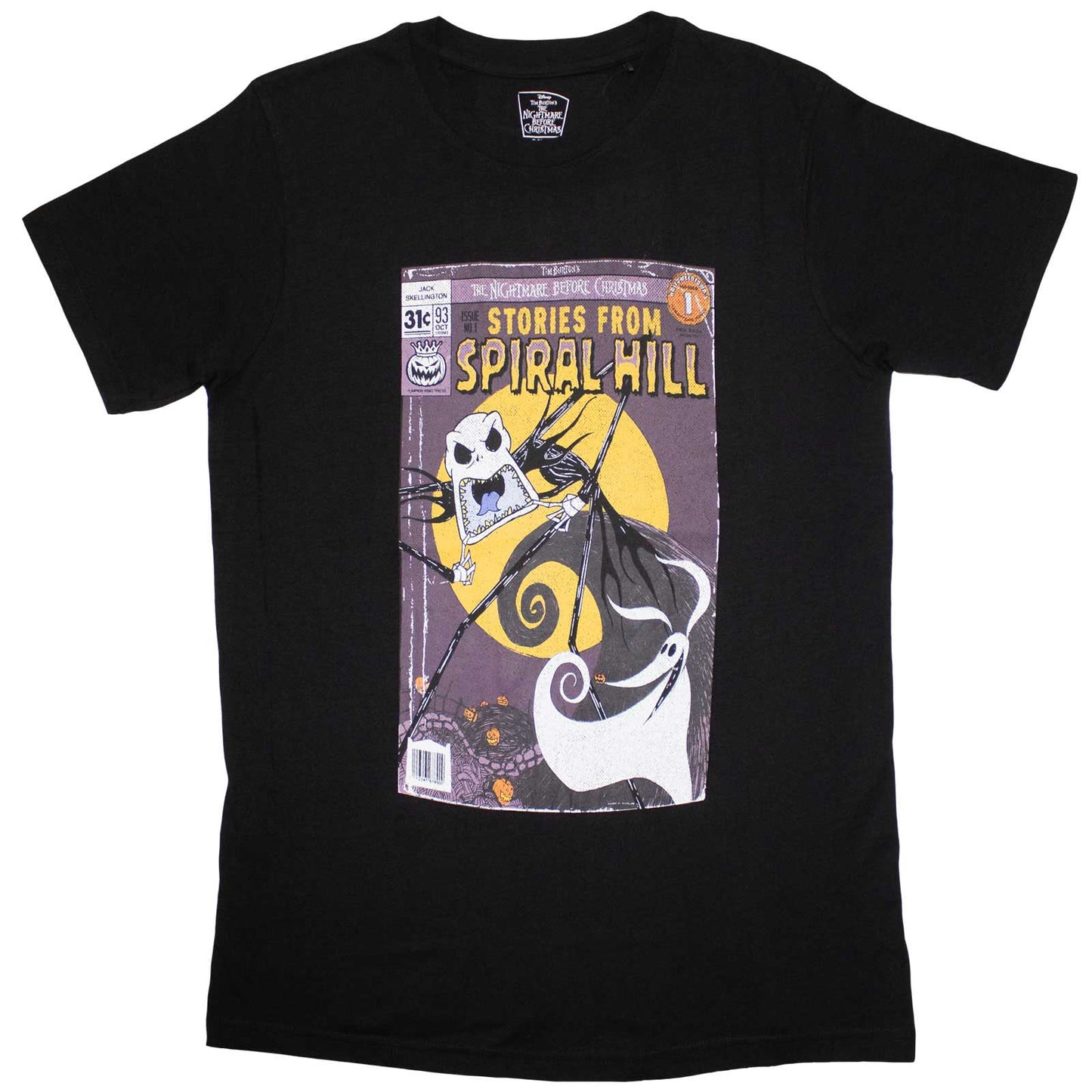 The Nightmare Before Christmas T-Shirt: Spiral Hill Jack