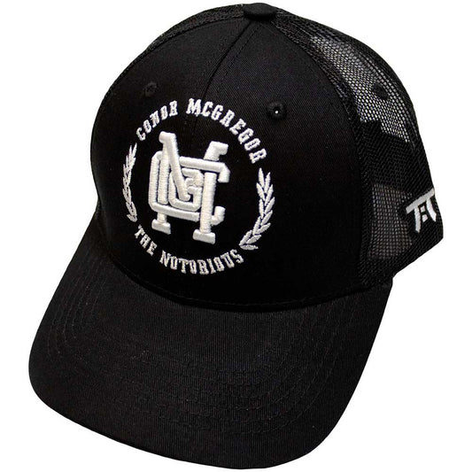 Tokyo Time Baseball Cap: UFC McGregor White Wreath Logo